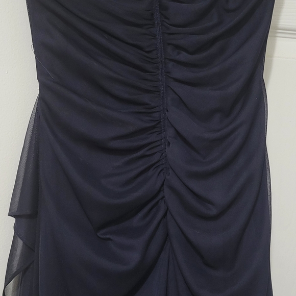 Navy blue fine dress from Macy's - Picture 2 of 4